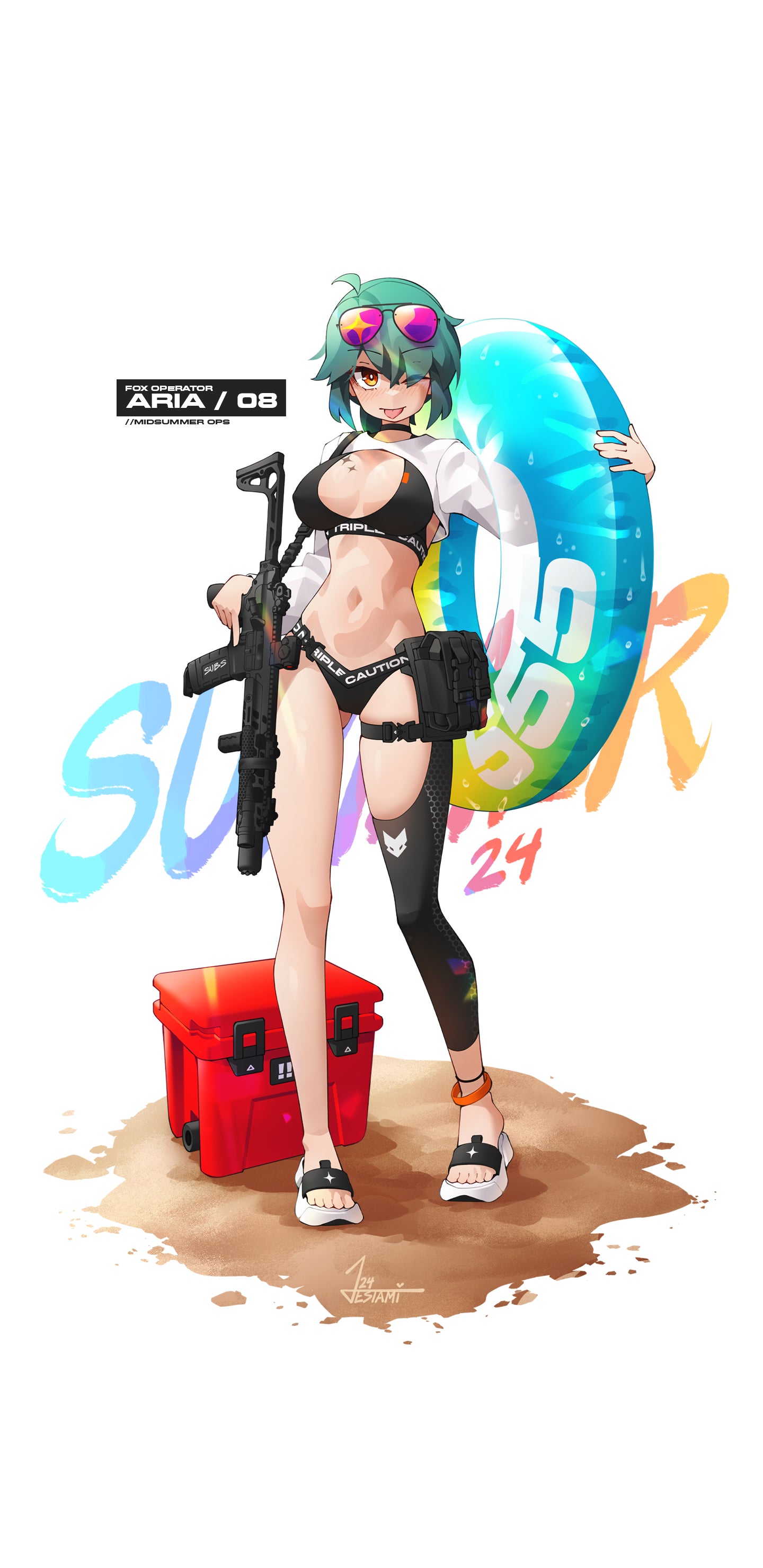 Tactical Summer Aria Wallpaper