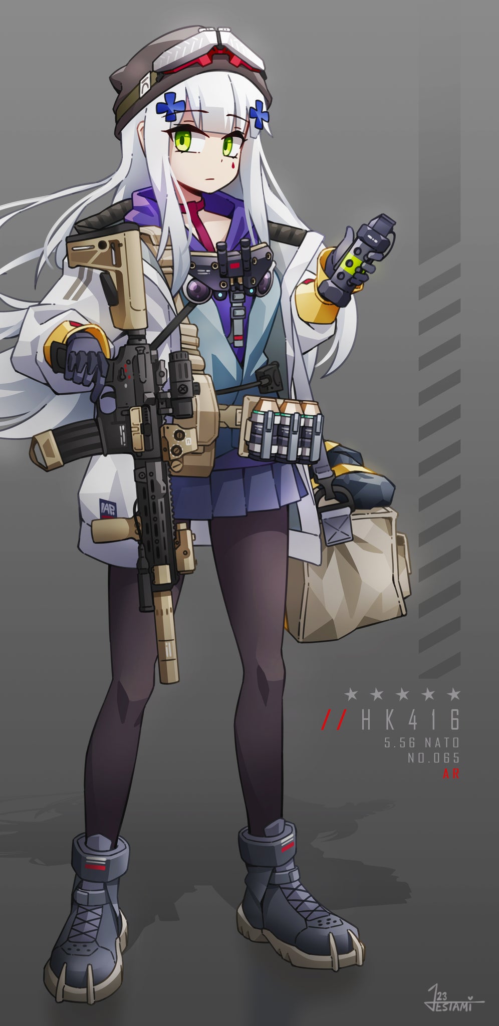 HK416 – Jestami